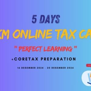 5 Days UMKM ONline Tax CAMP! "Perfect Learning"